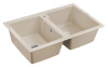 Кухонная мойка Paulmark TANDEM 80/2 PM238150-BE 80х50 цвет бежевый